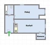 Pronájem bytu 1+1, 42m2, OV, Praha 5 - Smíchov, ul. Na Václavce